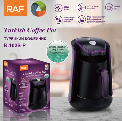 RAF Electric Turkish Coffee Pot Machine Maker 500ml.