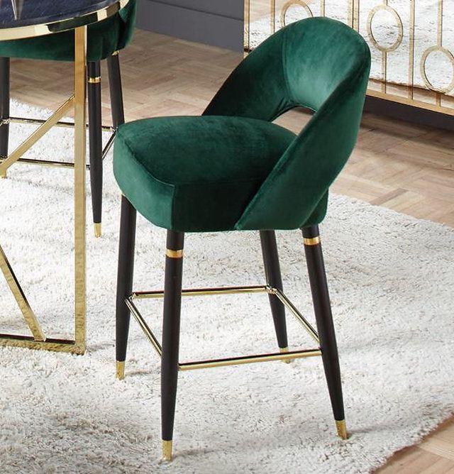 Bar Stool Emerald Green Stool Chair