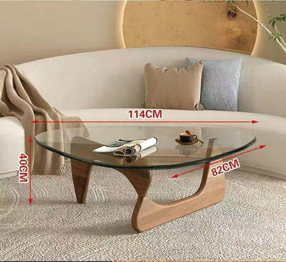 Vicente Glass Coffee Table