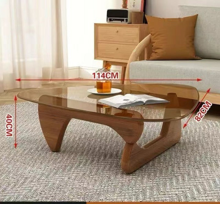 Vicente Glass Coffee Table