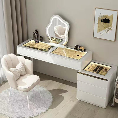 Modern Dressing Table Set, Vanity Desk for Bedroom.