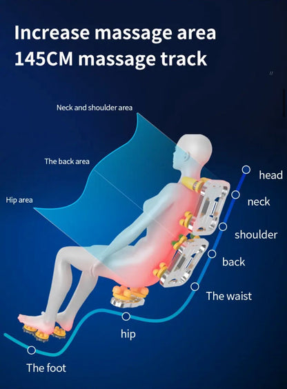 Massage Chair Z6 كرسي تدليك, Full Body Massage, Zero Gravity, Many Advanced Features to perfect rest.