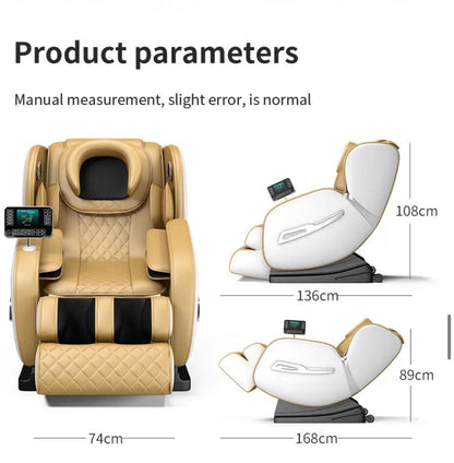 Massage Chair Z6 كرسي تدليك, Full Body Massage, Zero Gravity, Many Advanced Features to perfect rest.