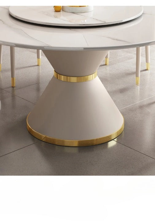 round dining table