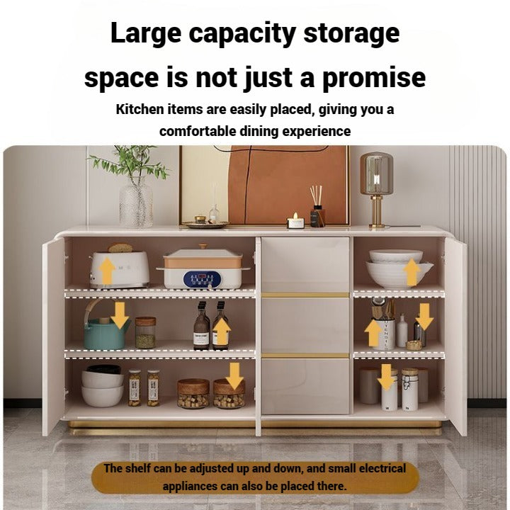 storage cabinet wit partitions 