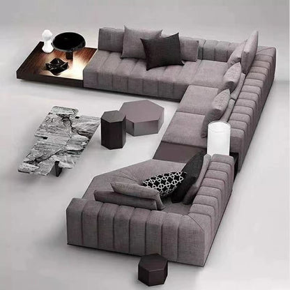 Luxurious Modular L-Shaped Sectional Sofa for Living room.