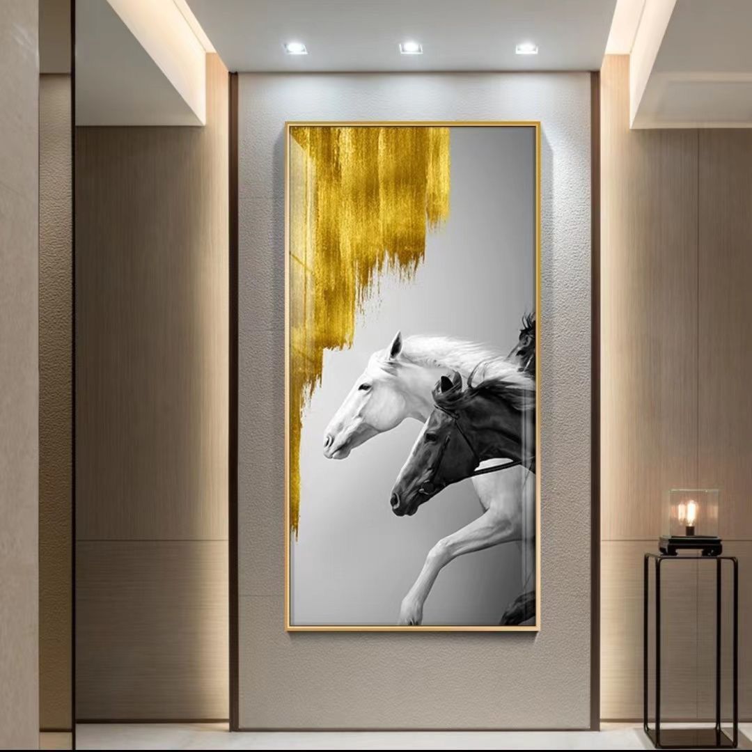 horse mural