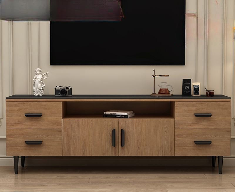 Tv Table Riyadh Wooden Tv Table 200cm. – AWD Store UAE متجر العوض