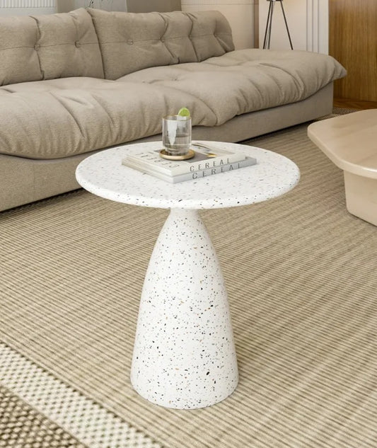 Metal Round Sofa Side Table, 50cm