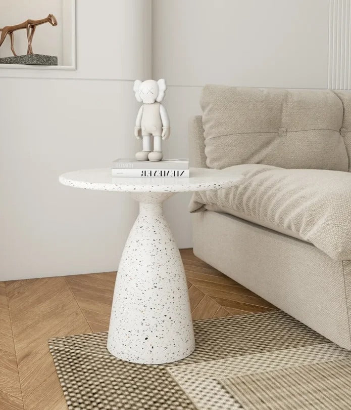 Metal Round Sofa Side Table, 50cm
