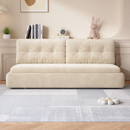 Armless Pull-out Sofa Bed.