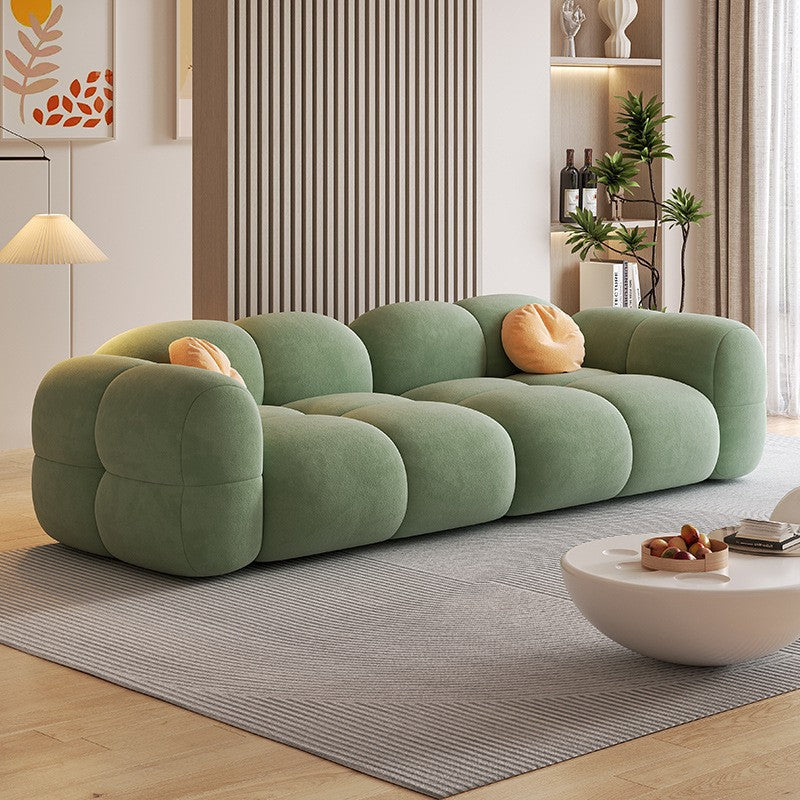 Cloud Puffy Sofa Rounded Bubble Design.