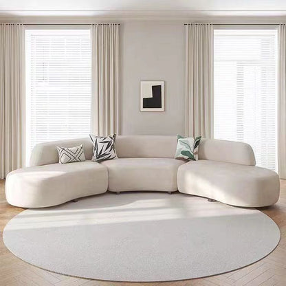 Curved Sectional Sofa for Living room.