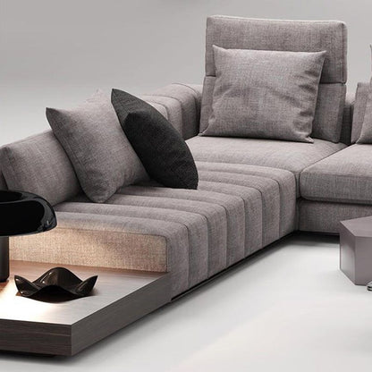 Luxurious Modular L-Shaped Sectional Sofa for Living room.