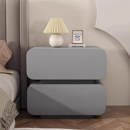 Nightstand Bedside Table with Light.