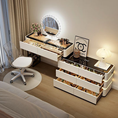 Modern Smart Vanity Table Set.