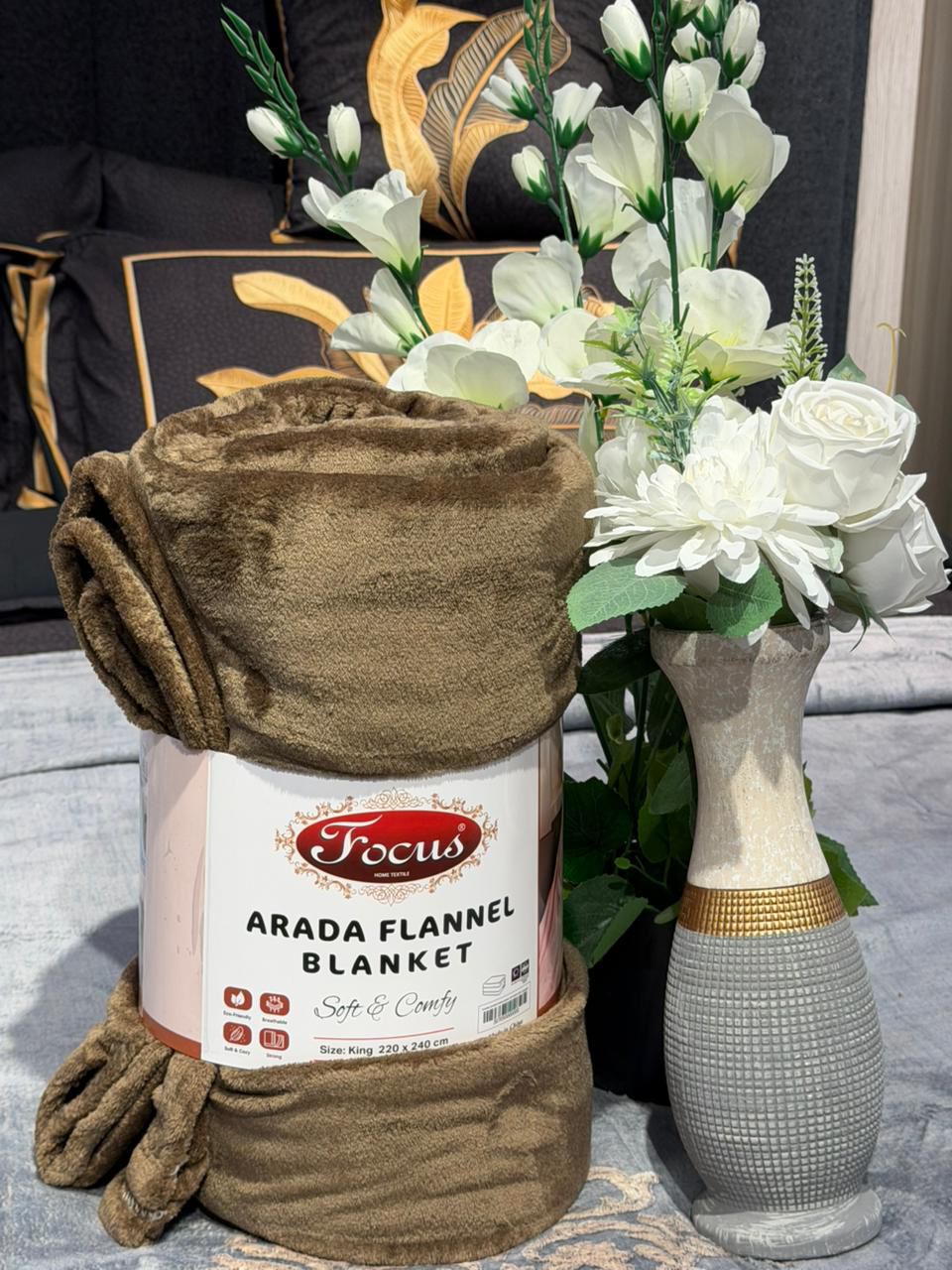 Soft Flannel Blanket.