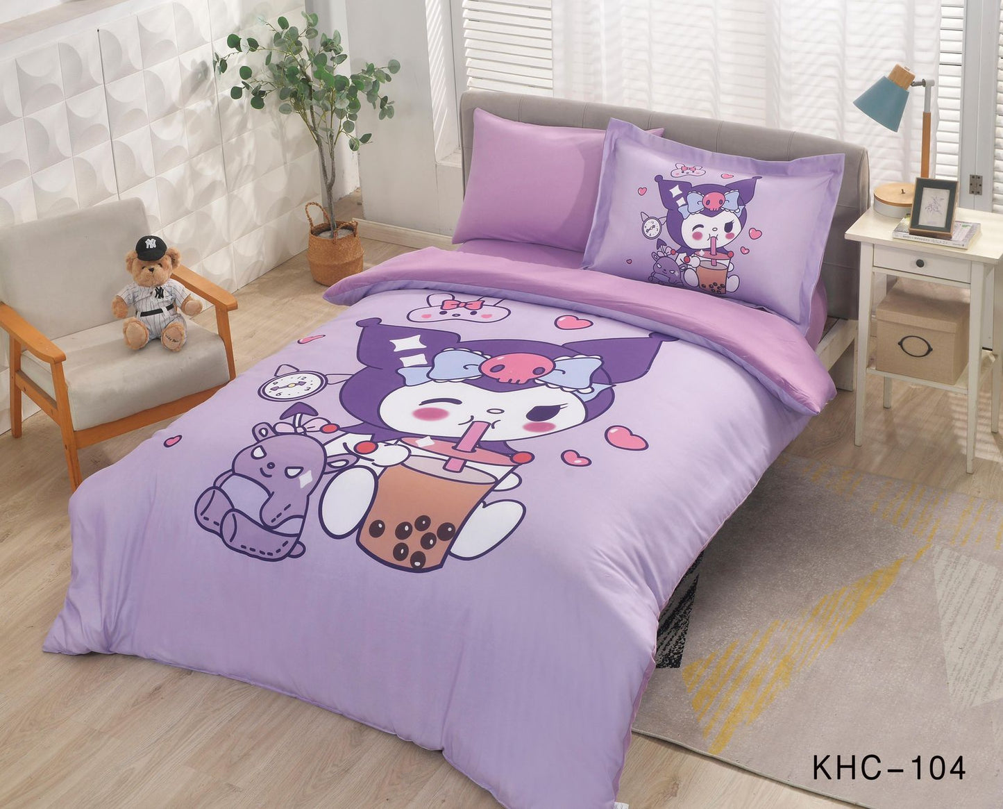 Single Bed Kid's Duvet Set 4 Pcs.