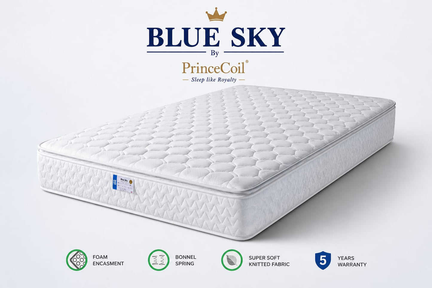 Blue Sky Mattress, Comfort Spring Pillowtop Mattress.