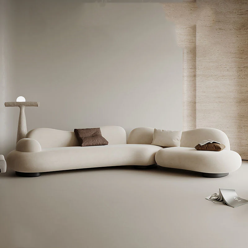 FORMA Cloud Curved Sofa.