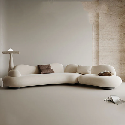 FORMA Cloud Curved Sofa.