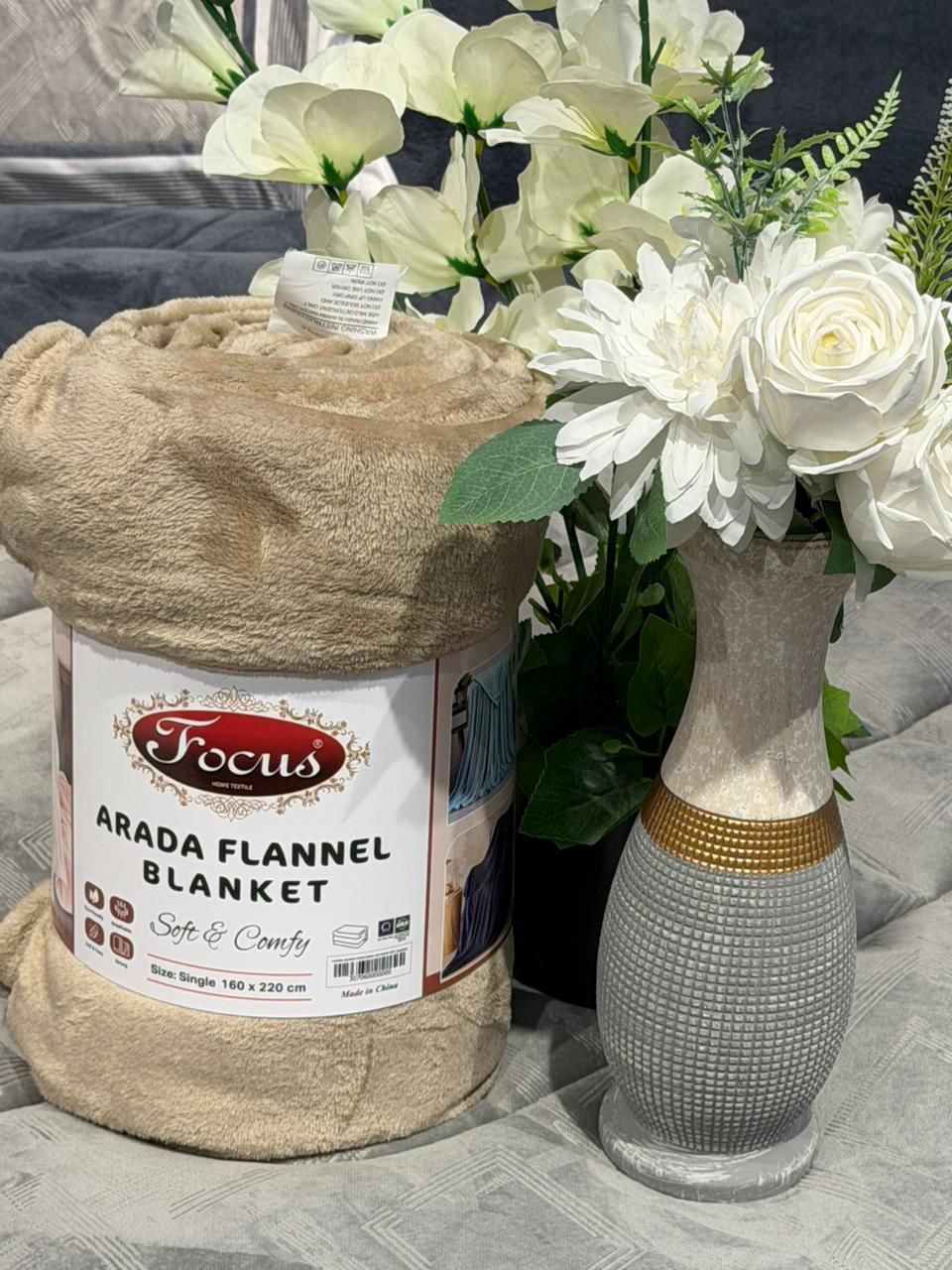 Soft Flannel Blanket.