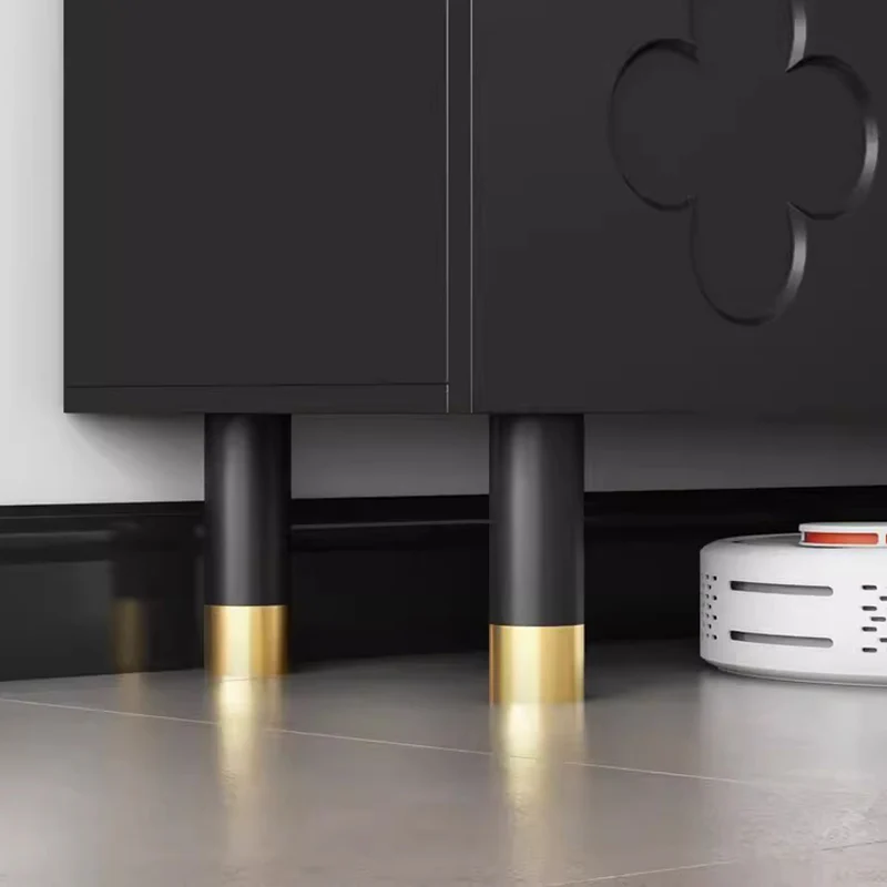 black shoe storage rack