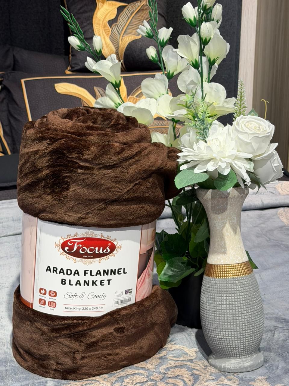 Soft Flannel Blanket.