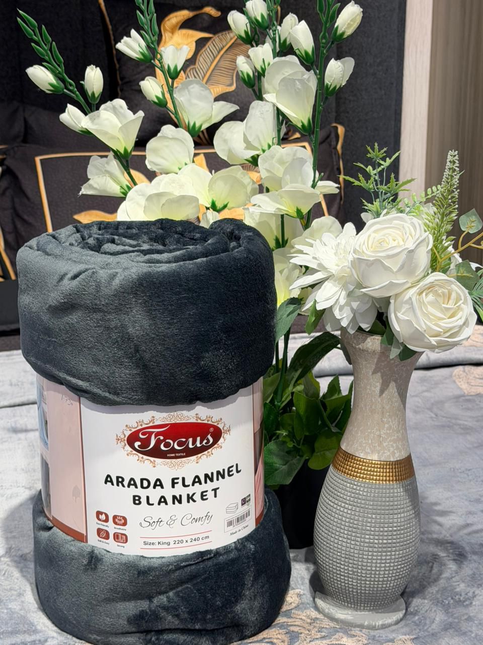 Soft Flannel Blanket.