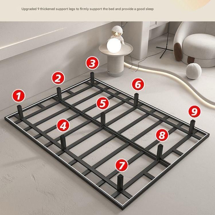 floating lighted bed frame