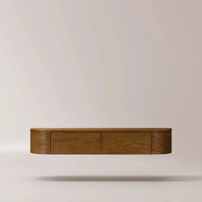 floating console table