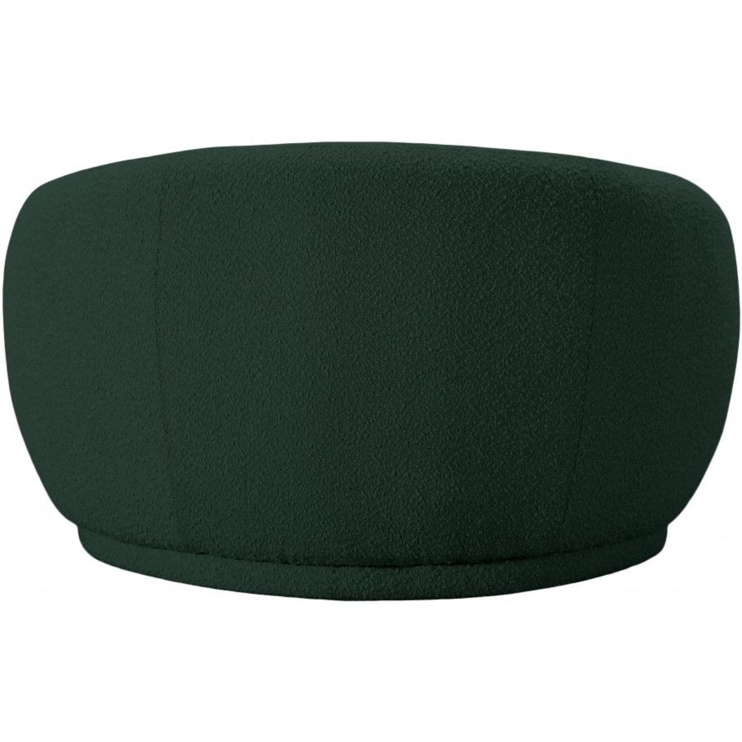 Cozy Boucle Fabric Lounge Chair.