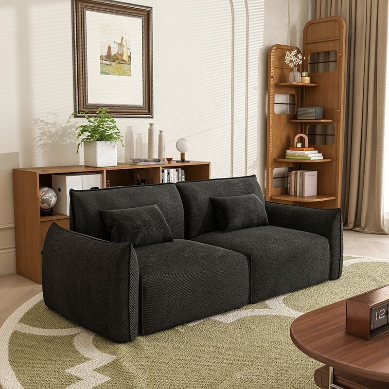 Modern Modular Fabric 2-Seater Sofa.