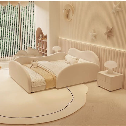 upholstered kids bed