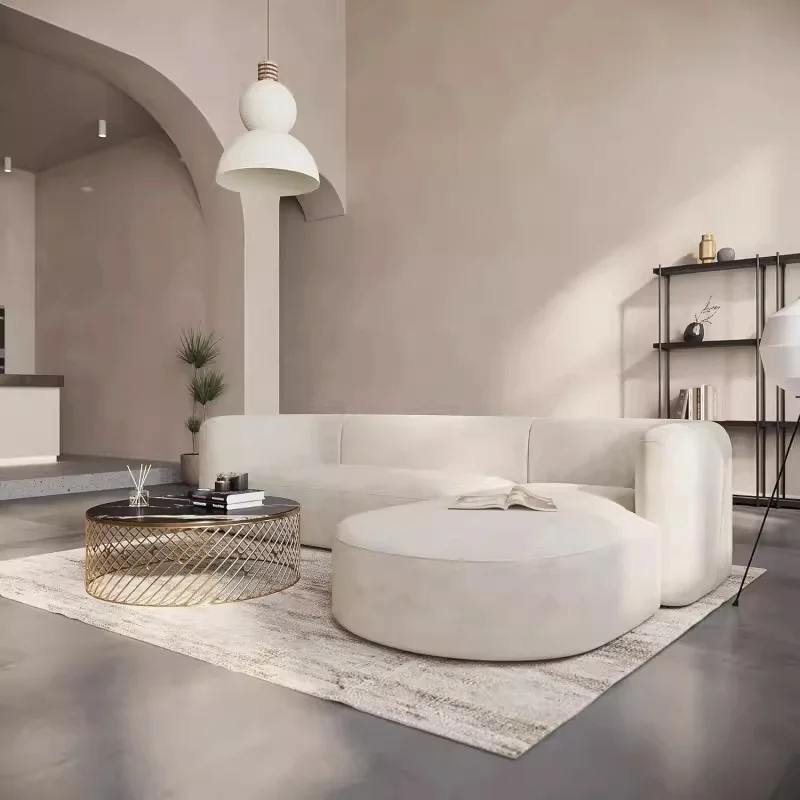 Modern L-Shaped Couch, Living room Sectional Sofa.