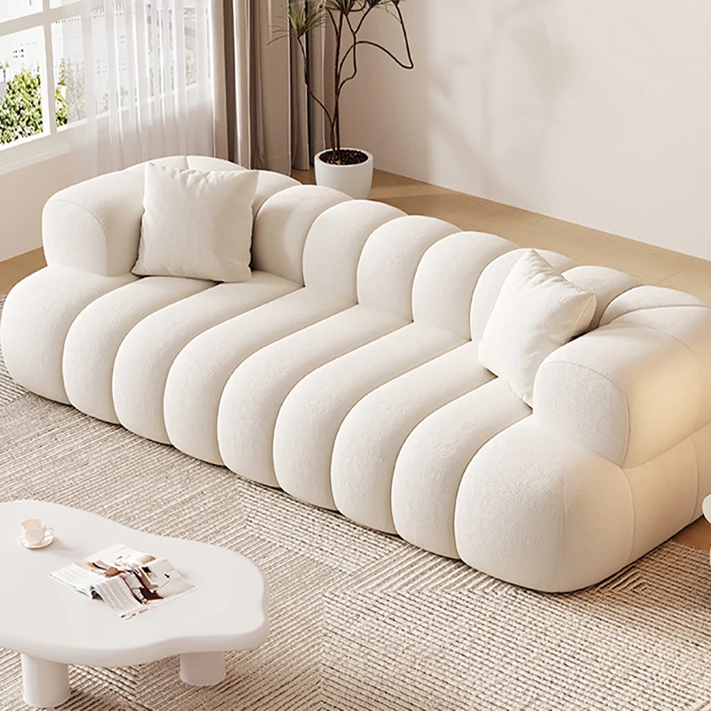 Modern Marshmallow Cozy Sofa.