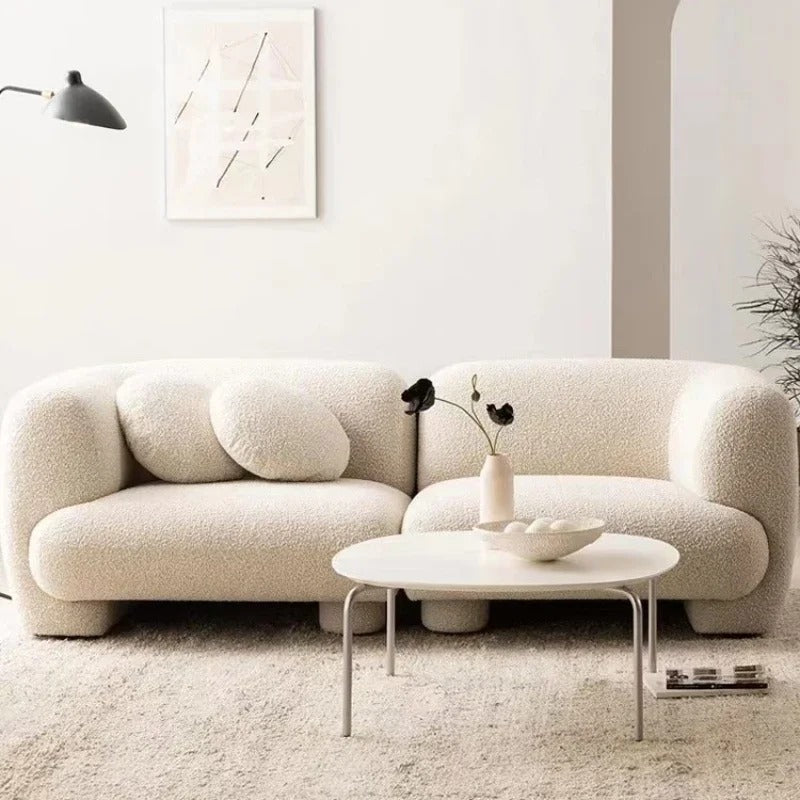Teddy Living Room Sofa Minimalist Sectional Italian Modular Couch.