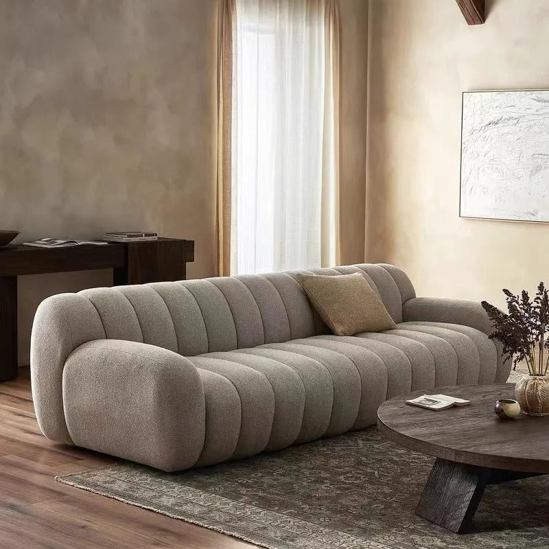 Modern Simple Fabric Living Room Sofa.