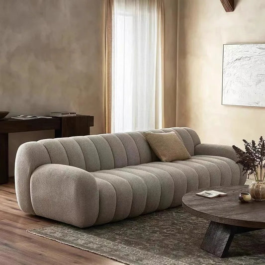 Modern Simple Fabric Living Room Sofa.