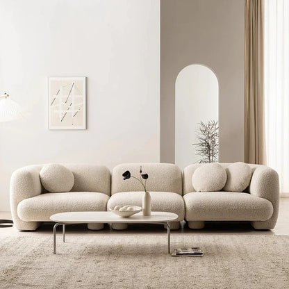 Teddy Living Room Sofa Minimalist Sectional Italian Modular Couch.