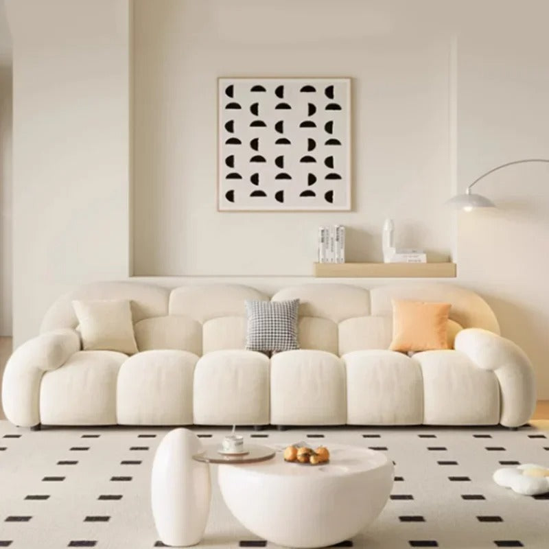 Cloud Lounge Couch Puffs Nordic Living Room Sofa.