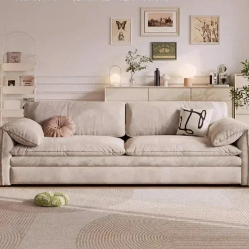 Light Luxury Multi-functional Sofa Bed with Storage Dual-purpose for Small Apartment.