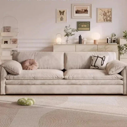 Light Luxury Multi-functional Sofa Bed with Storage Dual-purpose for Small Apartment.