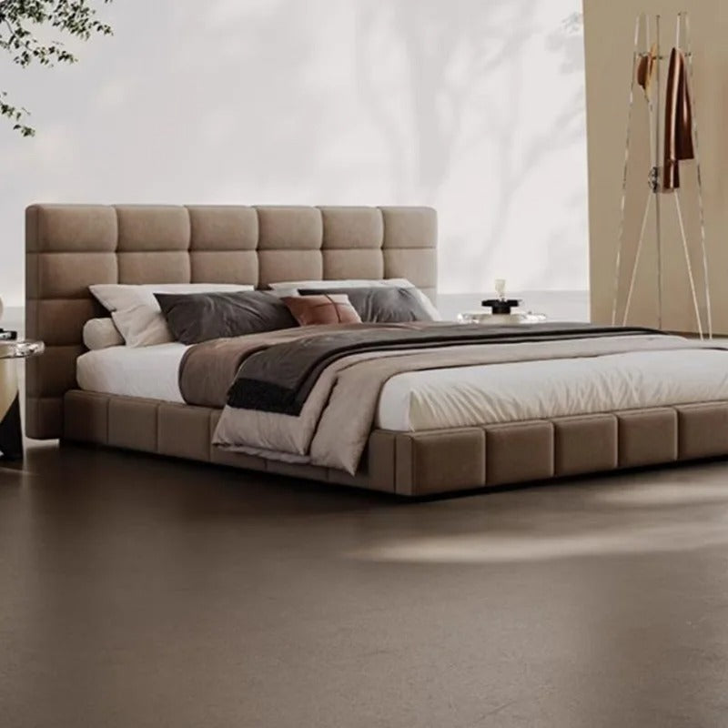 Luxury Modern Fabric Bed Frame Guest Room Bedroom, Hotel Furniture