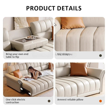 Multifunctional Leather Sofa Recliner.