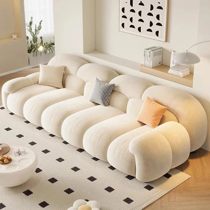 Cloud Lounge Couch Puffs Nordic Living Room Sofa.