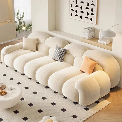 Cloud Lounge Couch Puffs Nordic Living Room Sofa.
