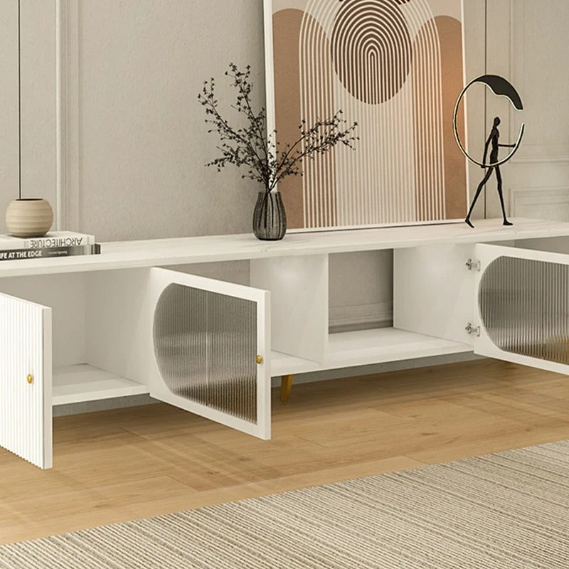 TV Table, Tv Stand with Storage Space for Living Room