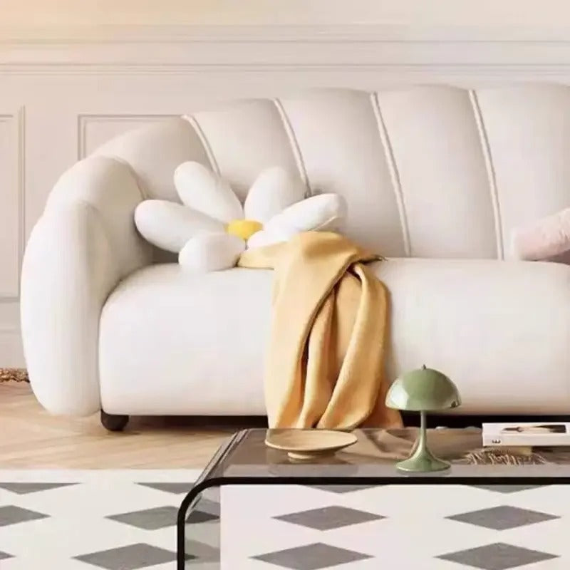 Curved Modern Living Room Sofa.