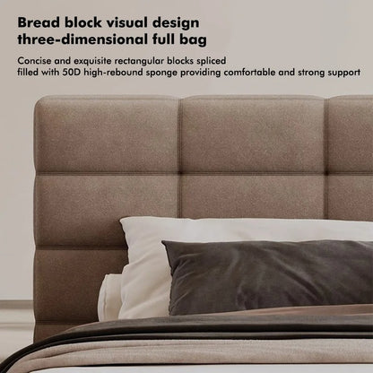 Luxury Modern Fabric Bed Frame Guest Room Bedroom, Hotel Furniture
